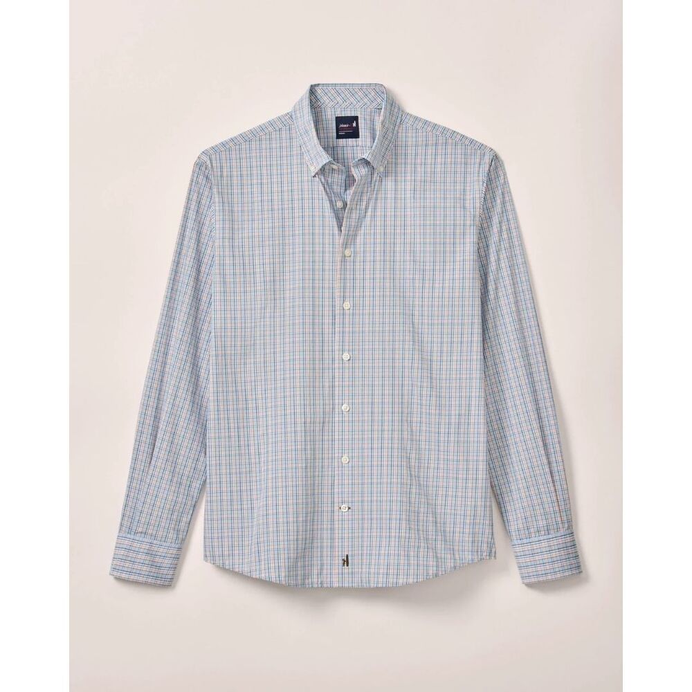 Johnnie O Performance Cayden Button Shirt Malibu Size XL Mens